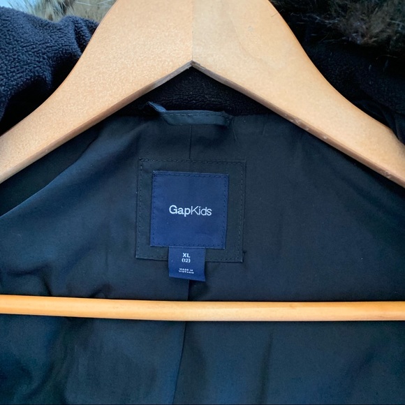 GapKids Black XL (12) Winter Puffer Jacket - Picture 8 of 10